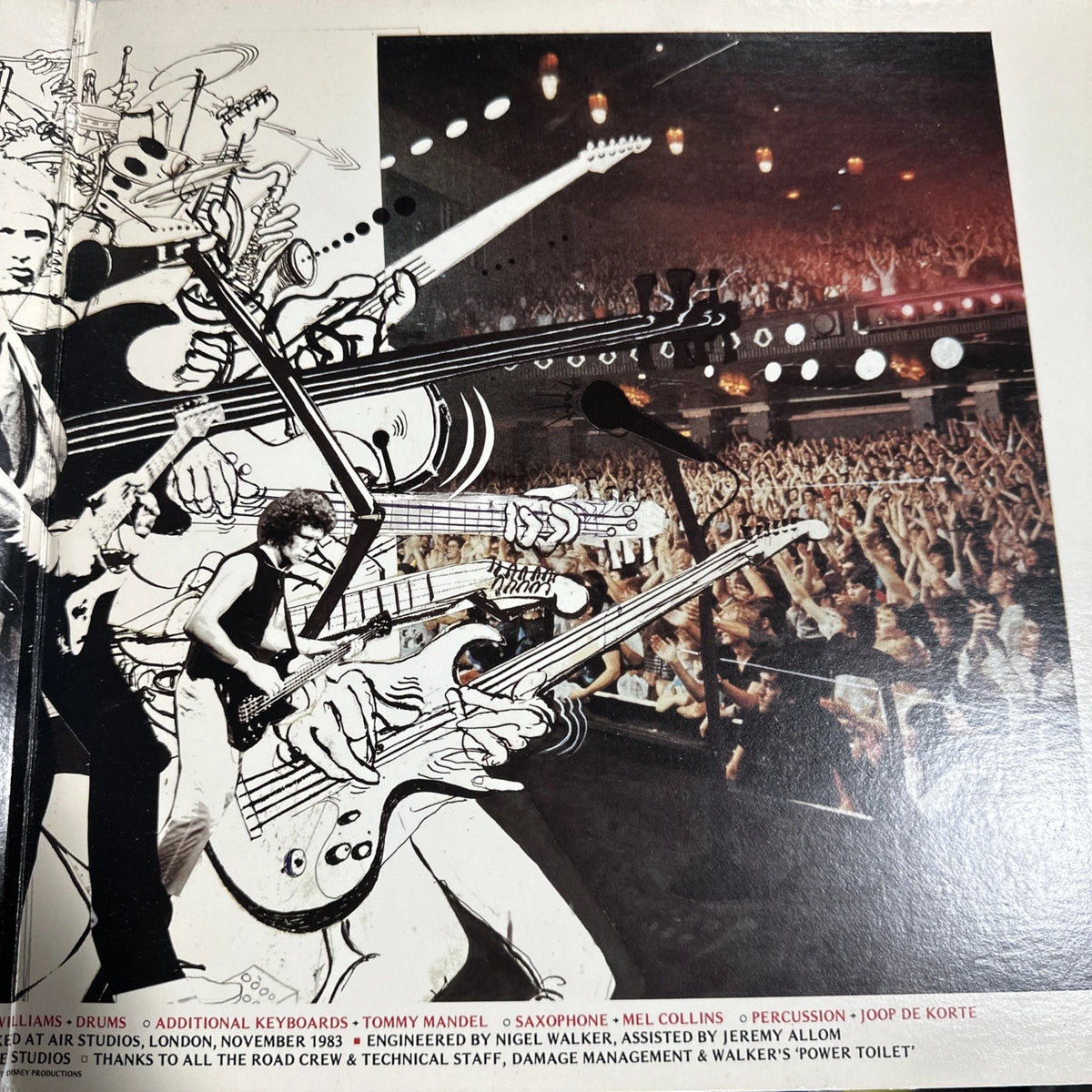 Dire Straits Alchemy Live 1984 Quiex II Limited Edition Virgin Black Vinyl promo