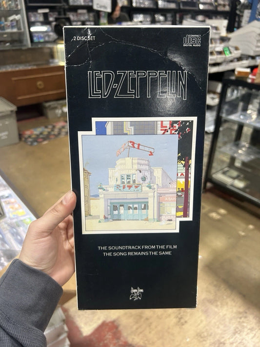 Led Zeppelin-The Soundtrack The Song Remains The Same Long Box Seale Rare
