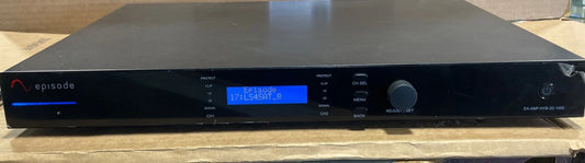 Episode 2-Channel 70v / 8 Ohm Hybrid Power Amplifier EA-AMP-HYB-2D-1000