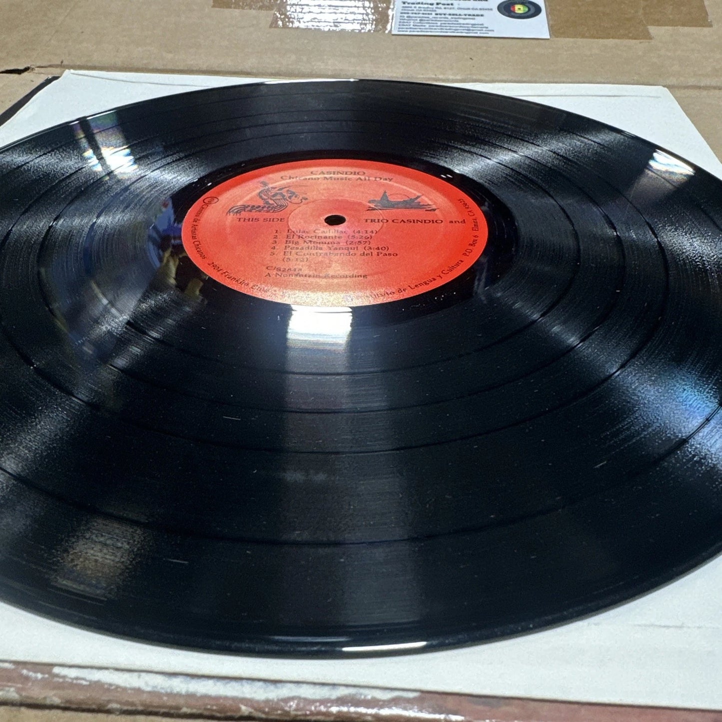 Casindio Chicano Music All Day Vinyl VG+/VG