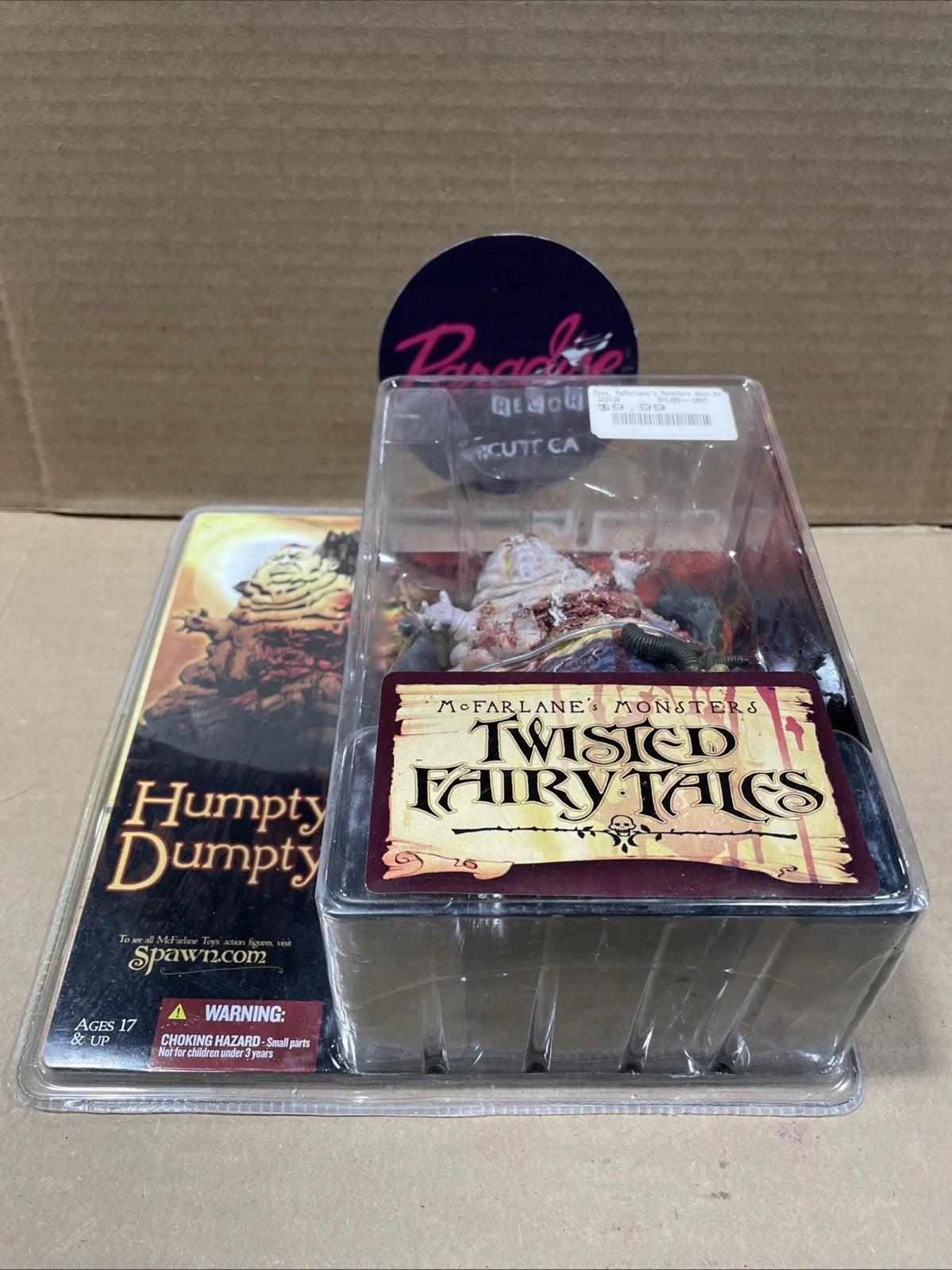 McFarlane Monsters Twisted Fairy Tales Series 4 Humpty Dumpty Sealed New 2005