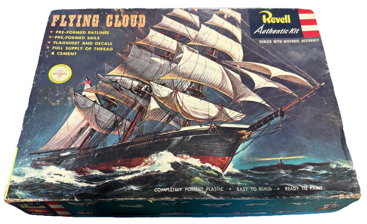 Revell Vintage Flying Cloud Clipper Ship Model Kit