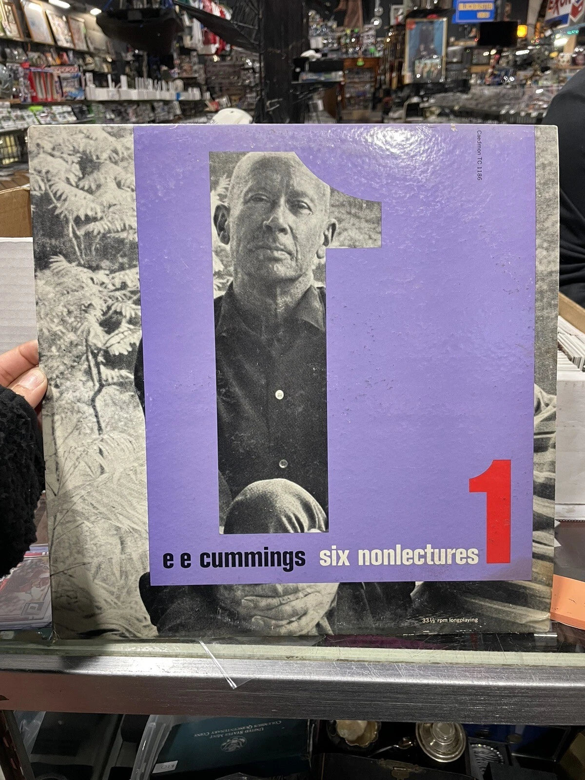 e.e. cummings Non Lecture 1 Vinyl