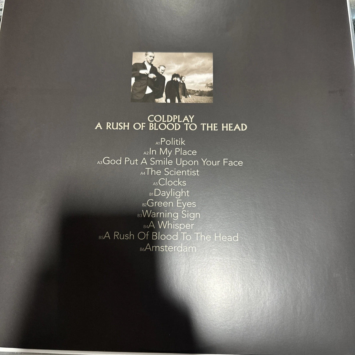 COLDPLAY - A Rush Of Blood To The Head 2002 1st EU/UK issue NM