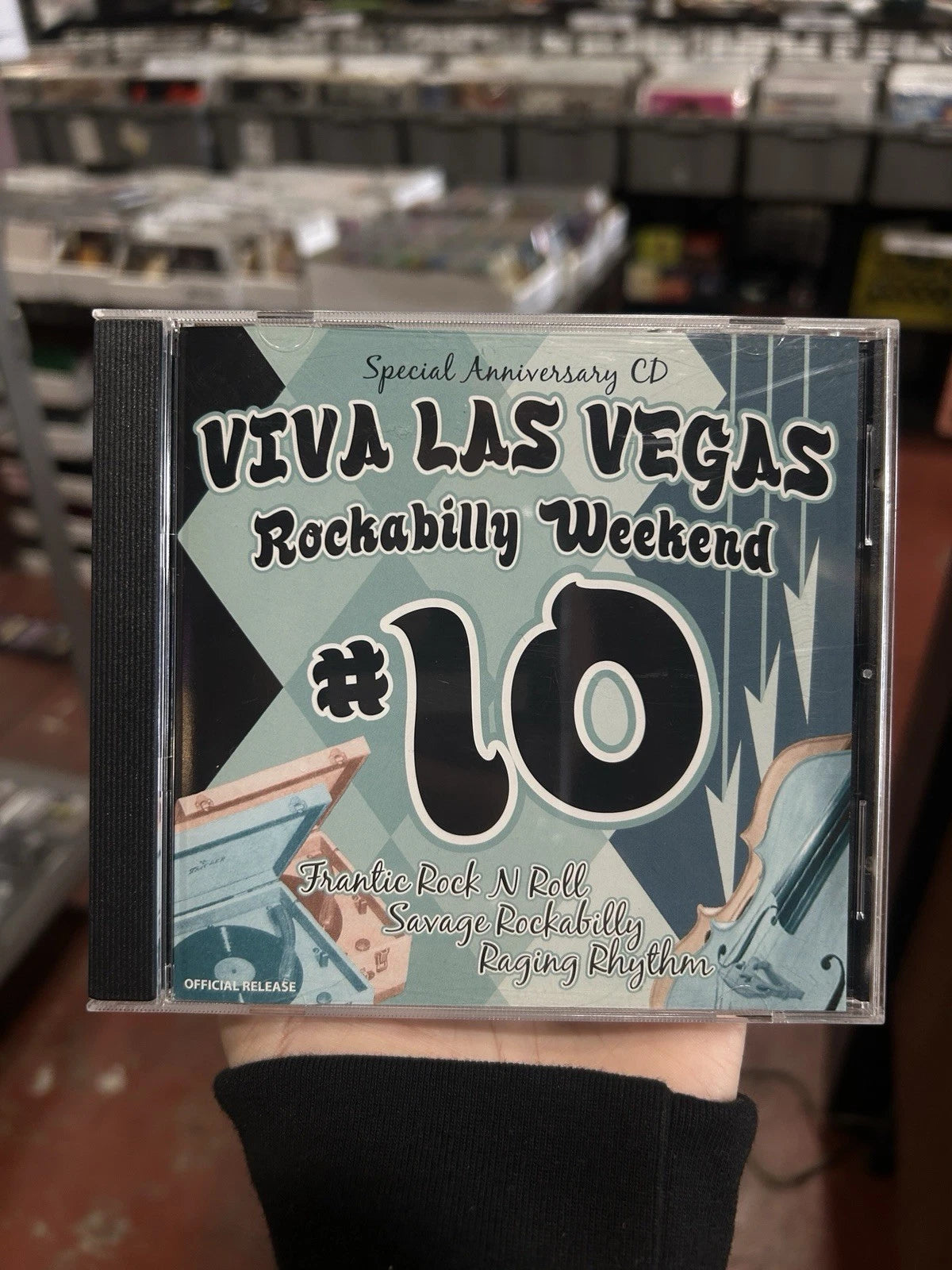 VIVA LAS VEGAS ROCKABILLY WEEKEND #10 - V/A - CD - RARE