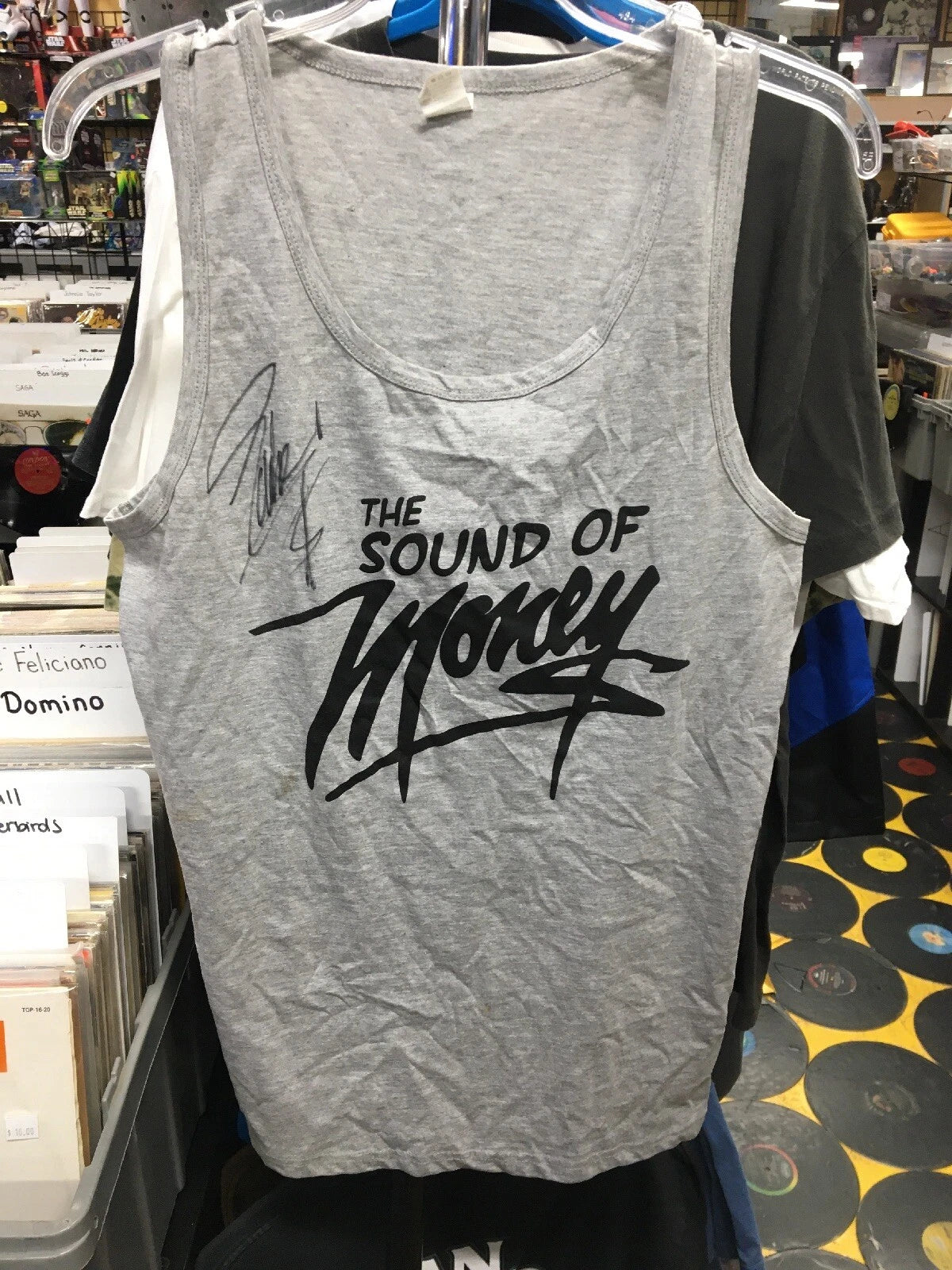 Eddie Money (R.I.P.) The Sound Of Money Autographed Large Shirt