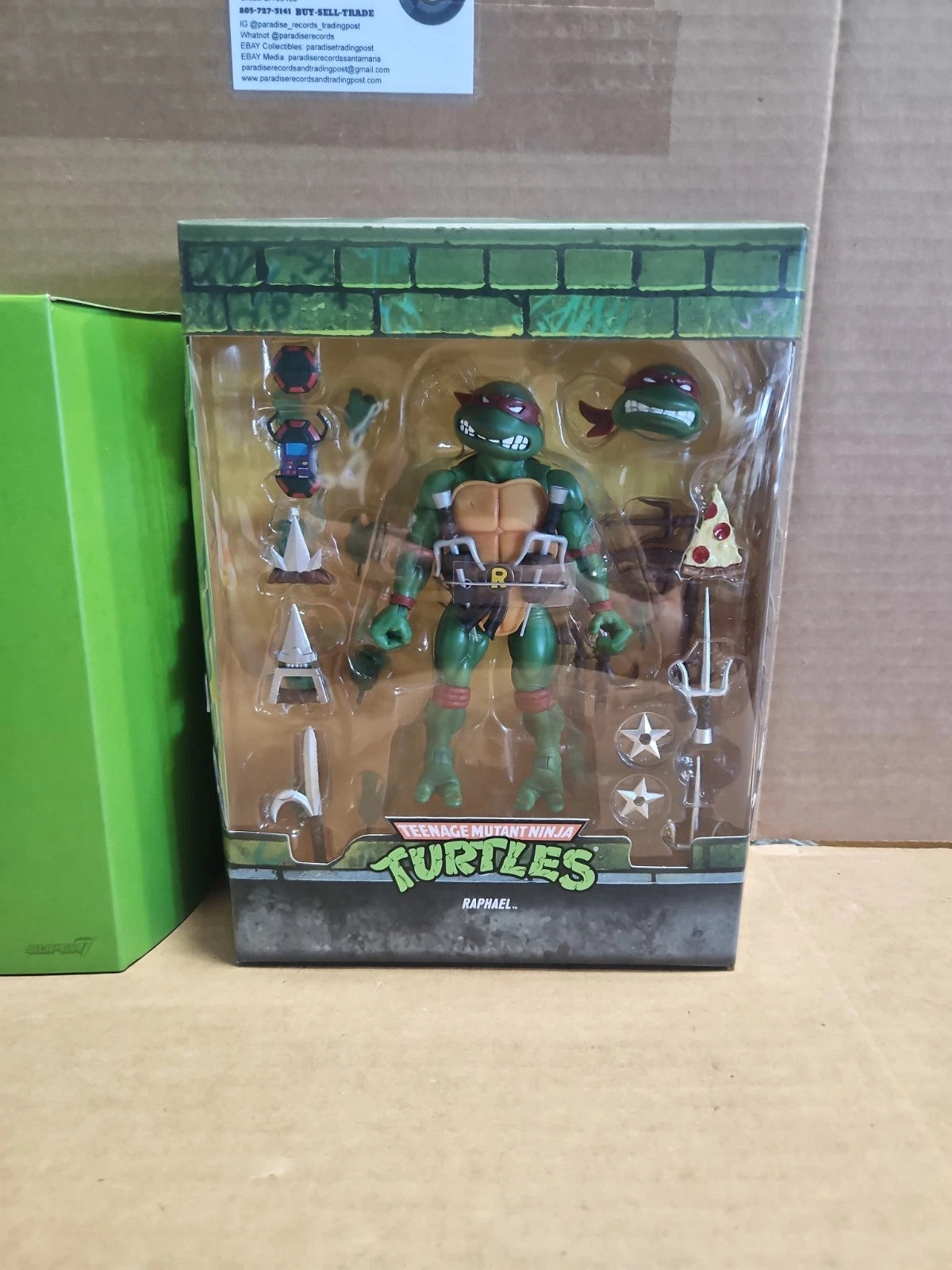TMNT Ultimates Raphael Action Figure With Box Super7 81160