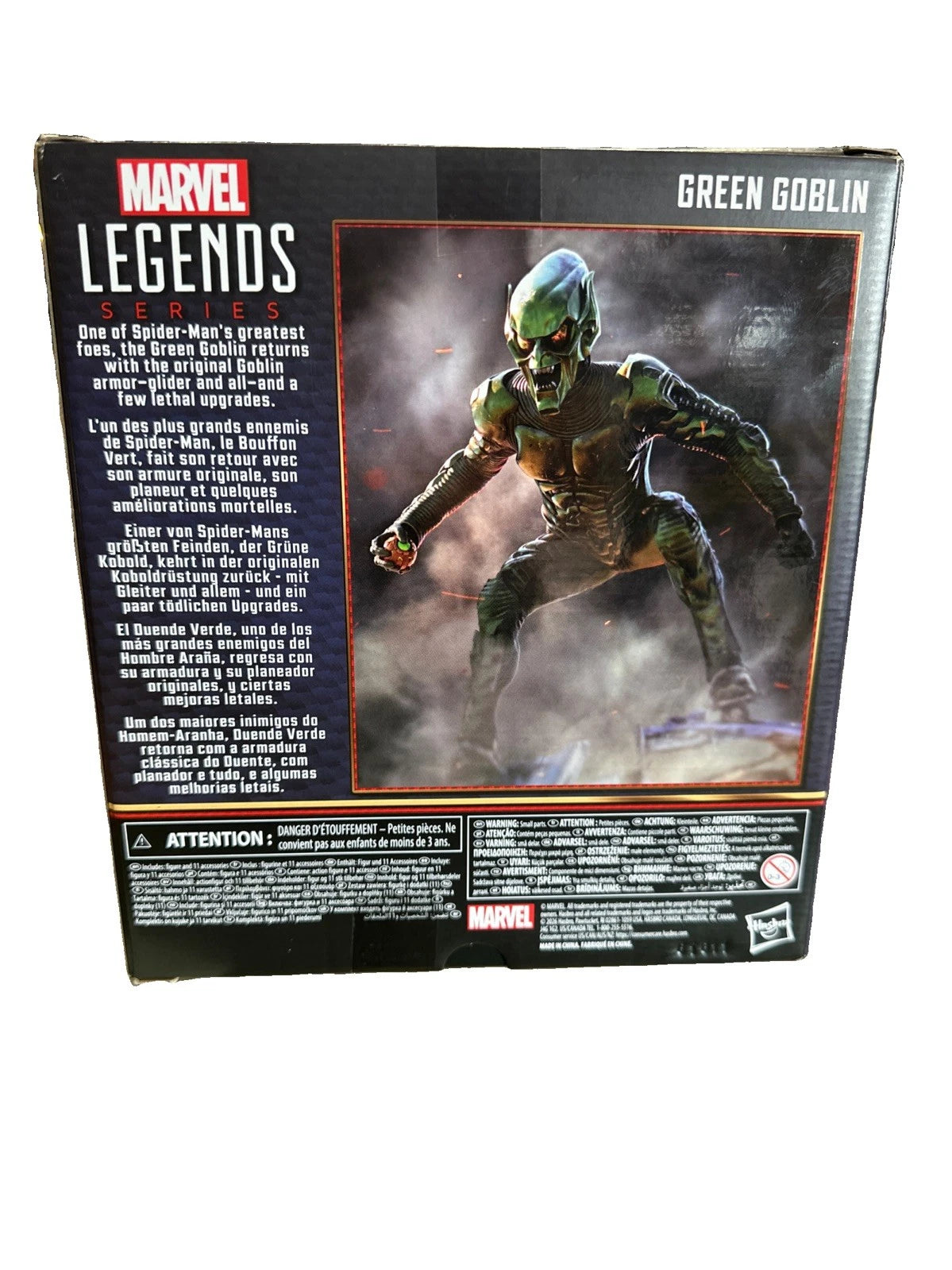 2026 Marvel Legends Spider-Man No Way Home GREEN GOBLIN 6" Action Figure NEW