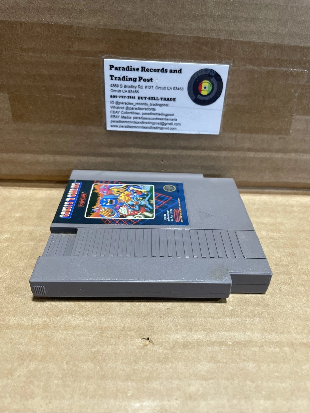 Ghosts 'n Goblins (1986, Nintendo NES) CARTRIDGE ONLY