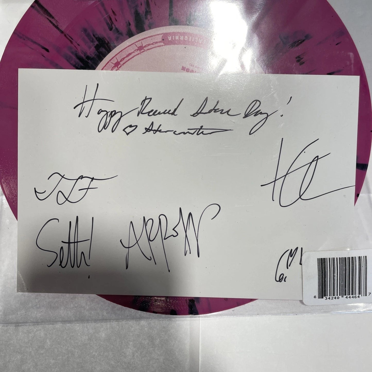 Starcrawler RSD 2026 7" Pink Splatter Vinyl LE 500 With Signed Insert