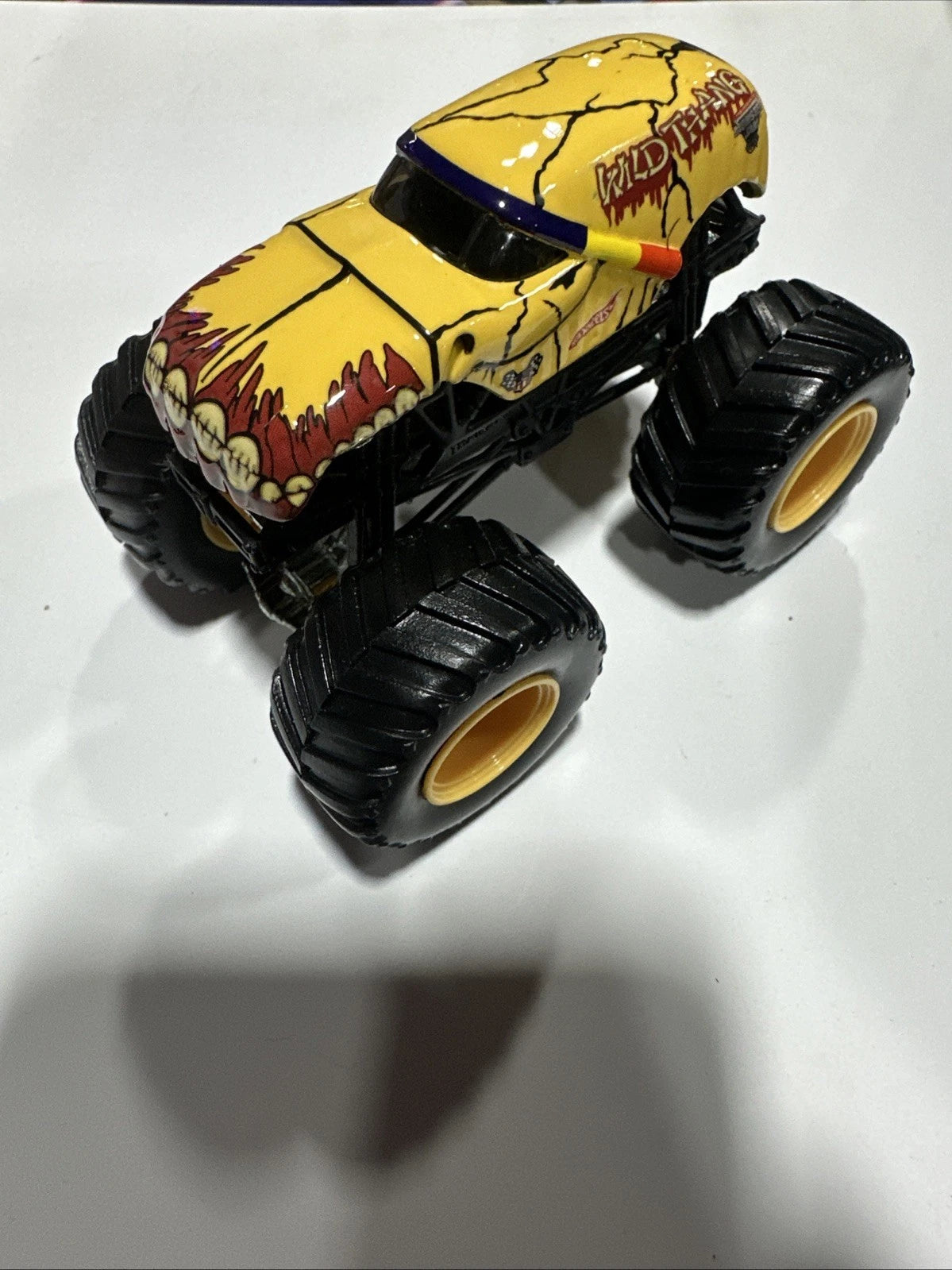 VTG Grave Digger HOT WHEELS MONSTER JAM Carrying Case Box with 11 Trucks Lot #1