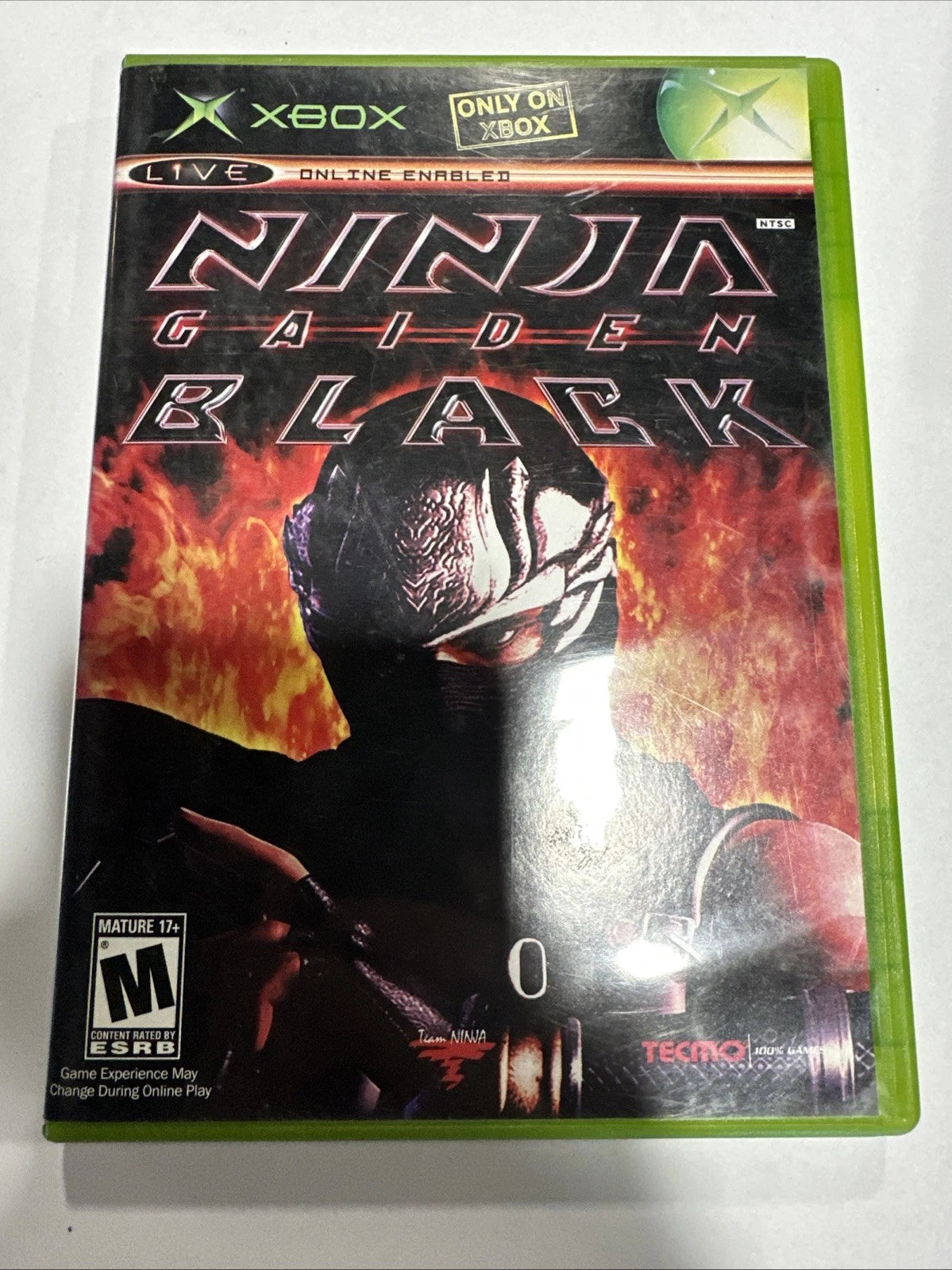 Ninja Gaiden Black (Microsoft Xbox, 2005) No Manual