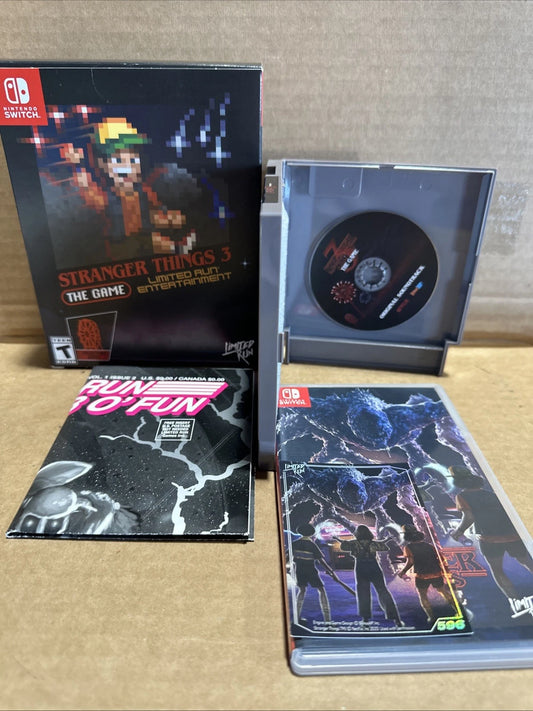 Stranger Things 3: The Game (Nintendo Switch) Limited Run Games