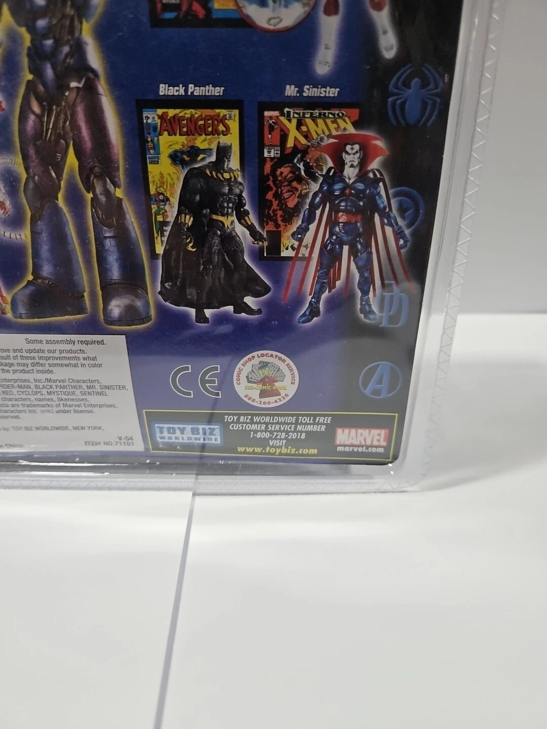 Toybiz Marvel Legends Black Panther 6in Action Figure - 71151 Sealed