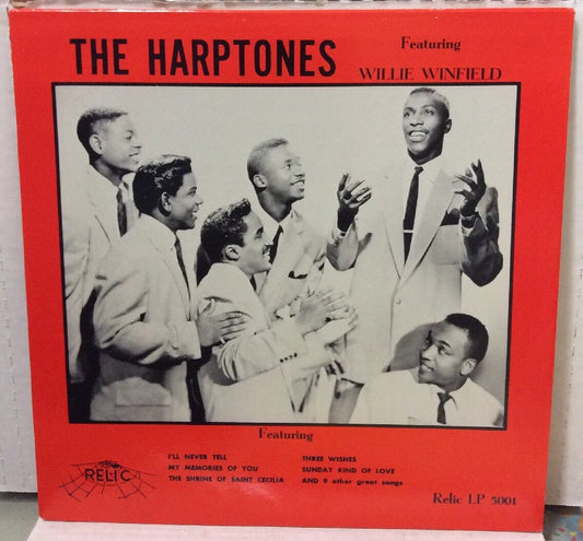 The Harptones Featuring Willie Winfield Record 5001