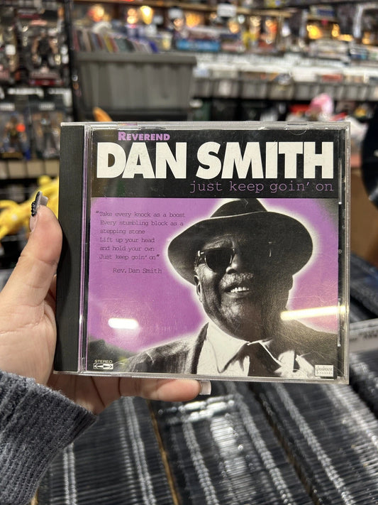 Reverend Dan Smith - Just Keep Goin' On CD *RARE* 1992 Glasshouse