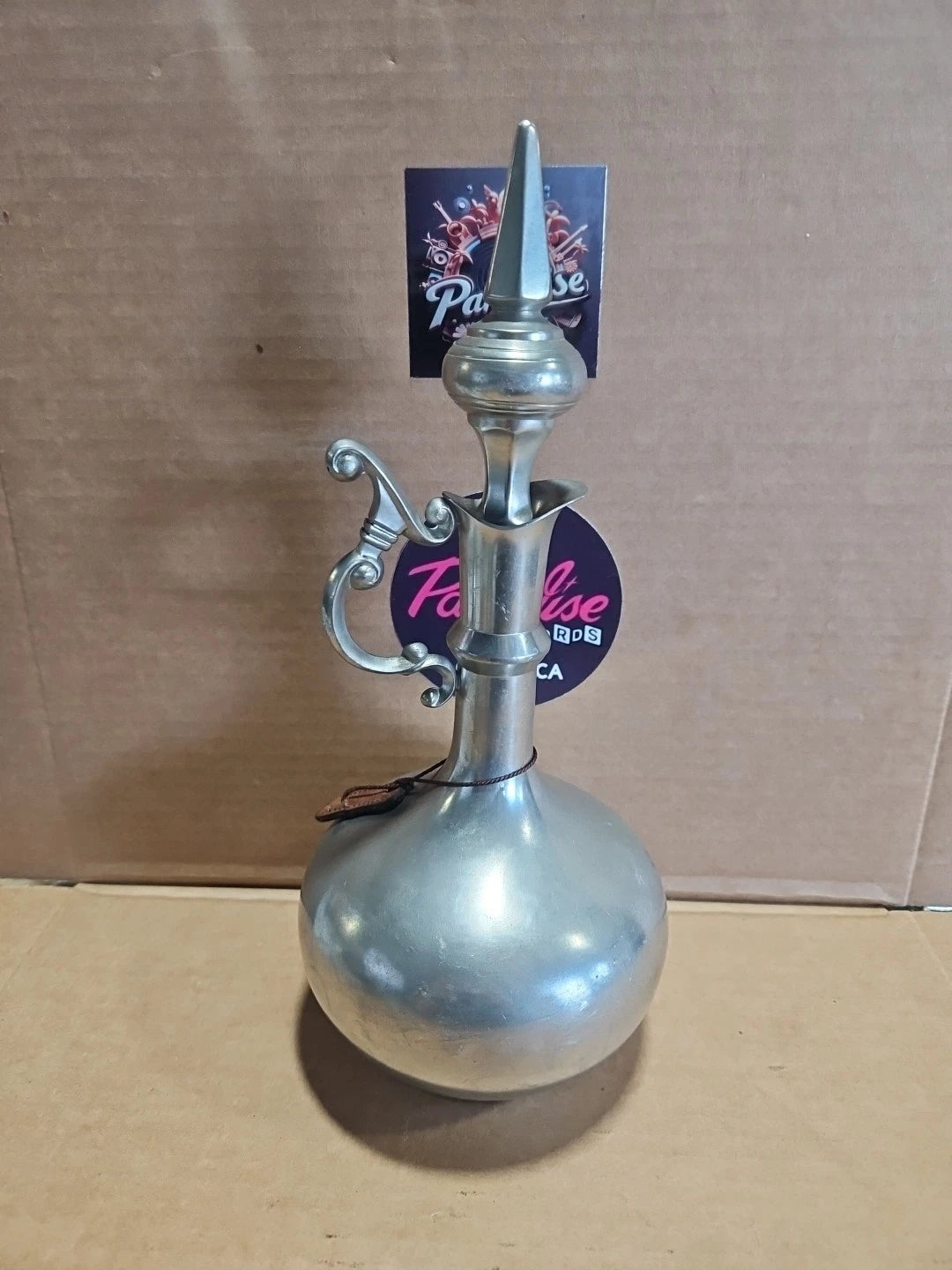 Vintage C&K Co. Kurz Tiel Holland Real Pewter Decanter