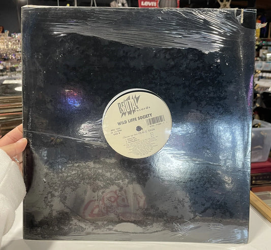 Wild Liiffe Society - (Throw Up The) Peace Sign LP VG+ DJ 1005 Vinyl White Promo