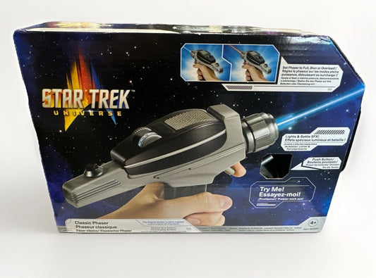 2022 Playmates Classic Star Trek Classic Phaser Factory Sealed New