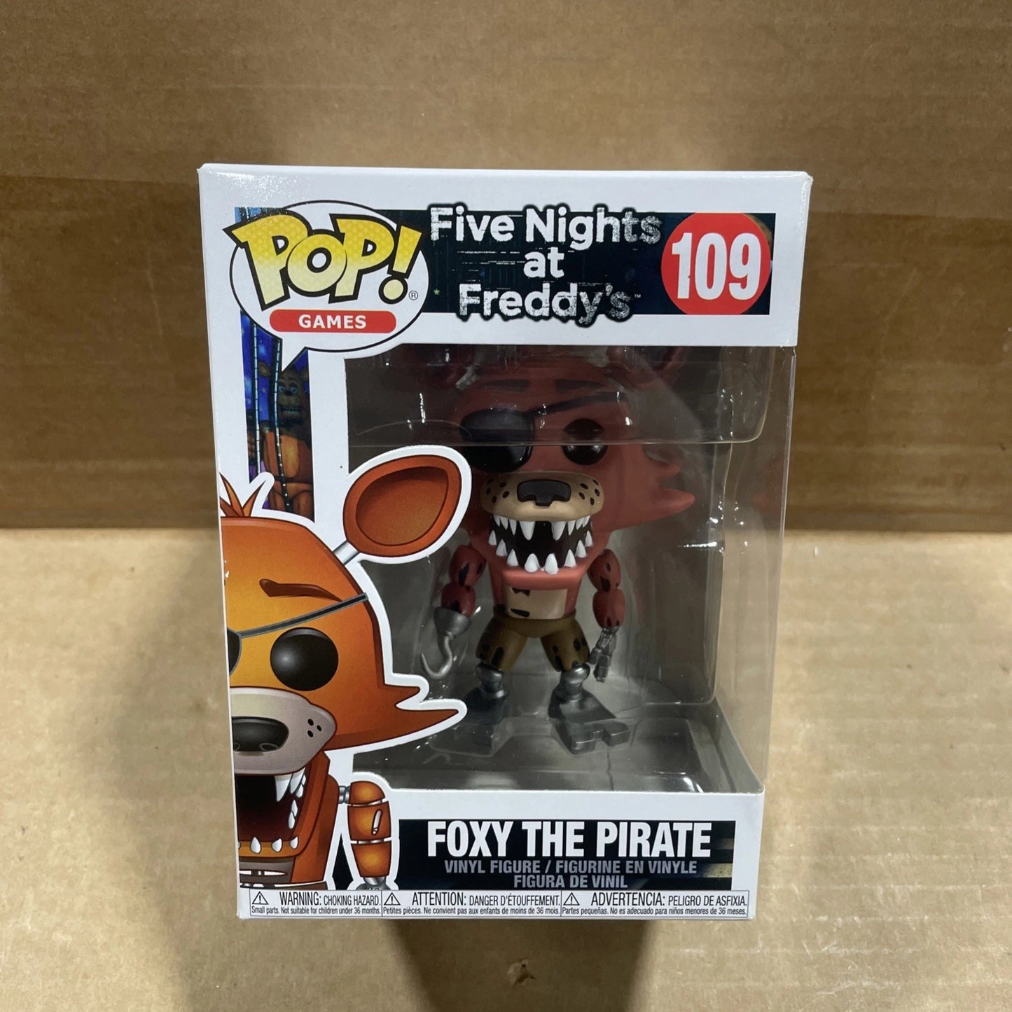Funko Pop! Vinyl: Five Nights at Freddy's - Foxy (Pirate) #109