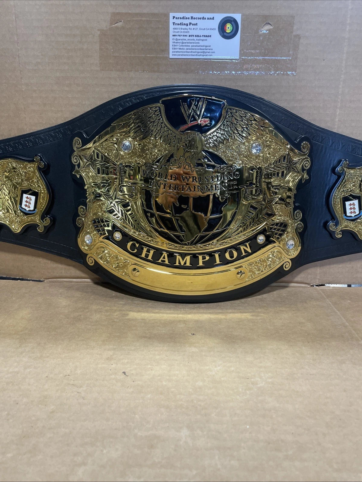 WWE Shop Official Undisputed Championship Replica W Bag Belt Version 2