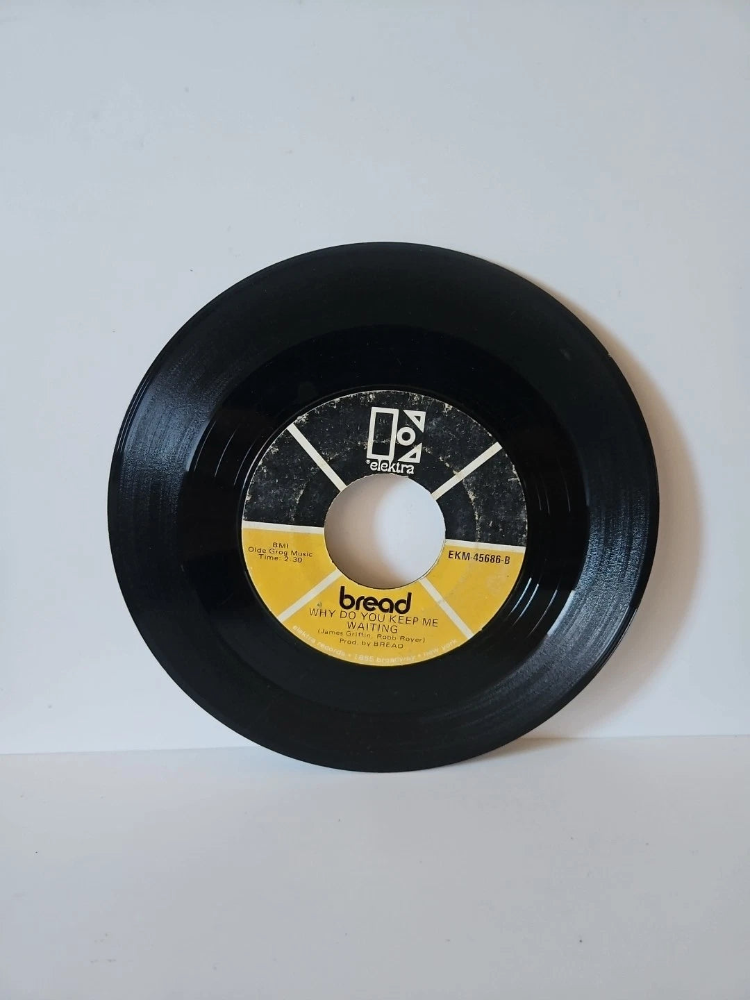 BREAD MAKE IT WITH YOU/WHY DO YOU KEEP WAITING ELEKTRA 45 RPM EKM-45686