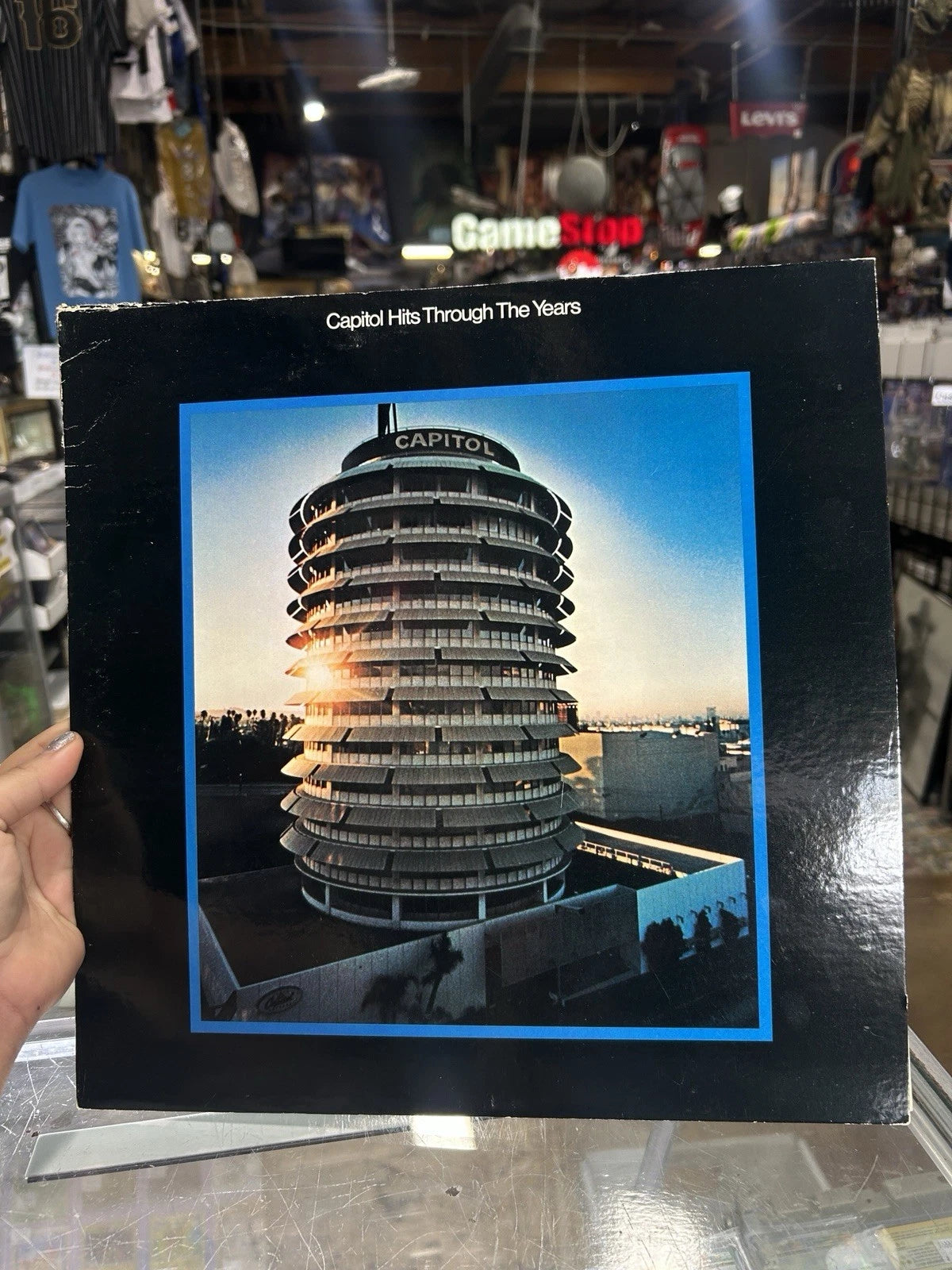 Capitol Hits Through The Years LP Beatles-Beach Boys PRO-4724 vg+ promo