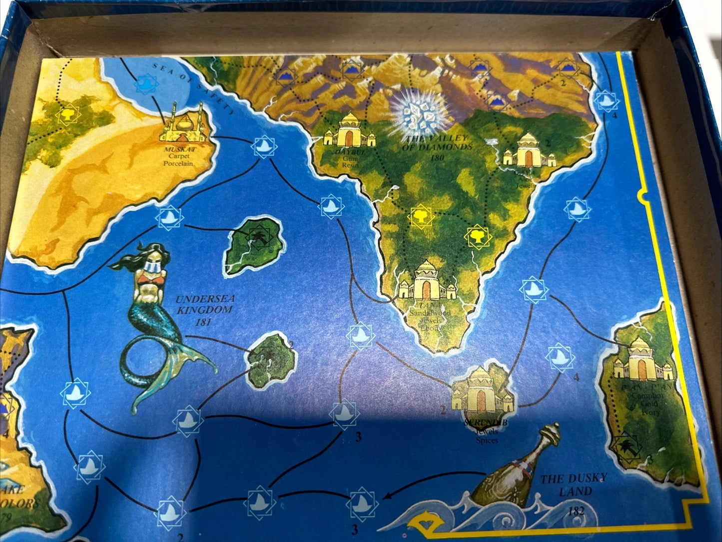 West End Boardgame Tales of the Arabian Nights 1985