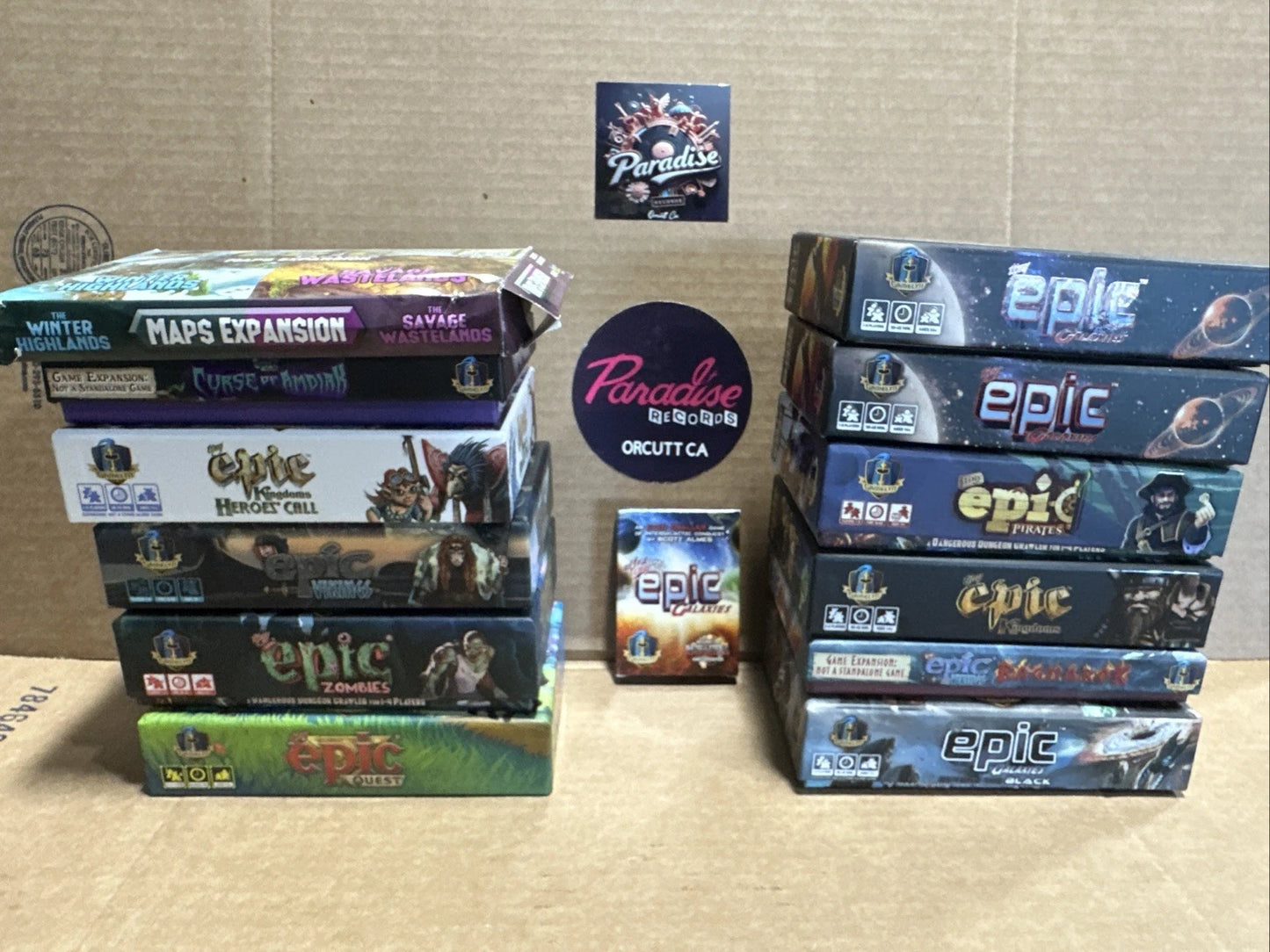Tiny Epic Lot - Includes 11 Games Plus Maps Expansion And Ultra Tiny Game