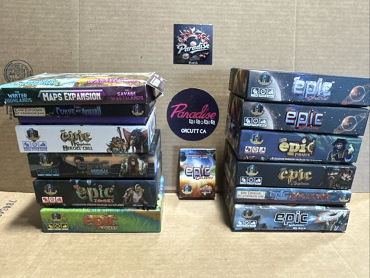 Tiny Epic Lot - Includes 11 Games Plus Maps Expansion And Ultra Tiny Game