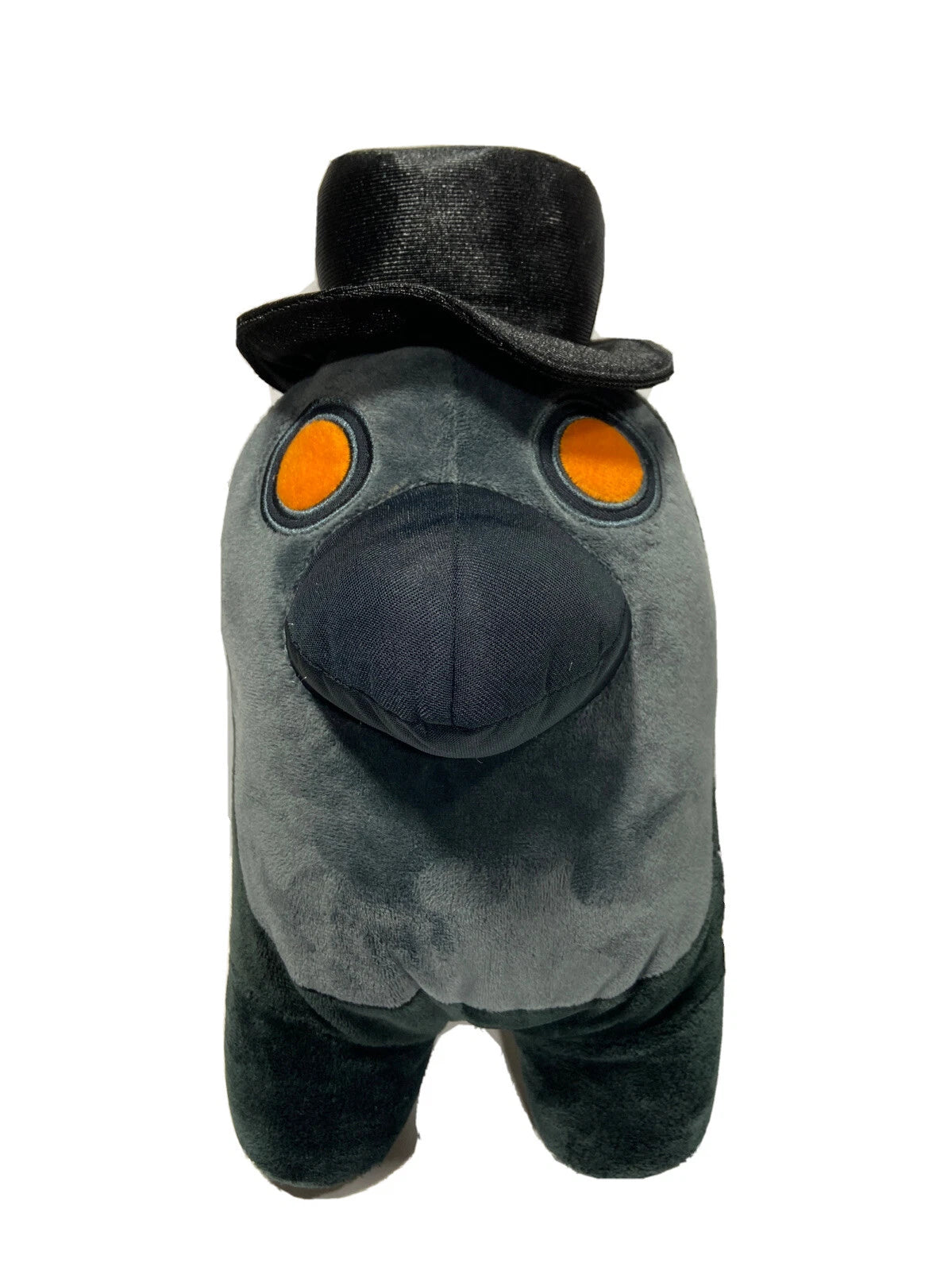 NEW RARE Official Among Us Toikido Black Crewmate Plague Doctor Crow 11" Plush