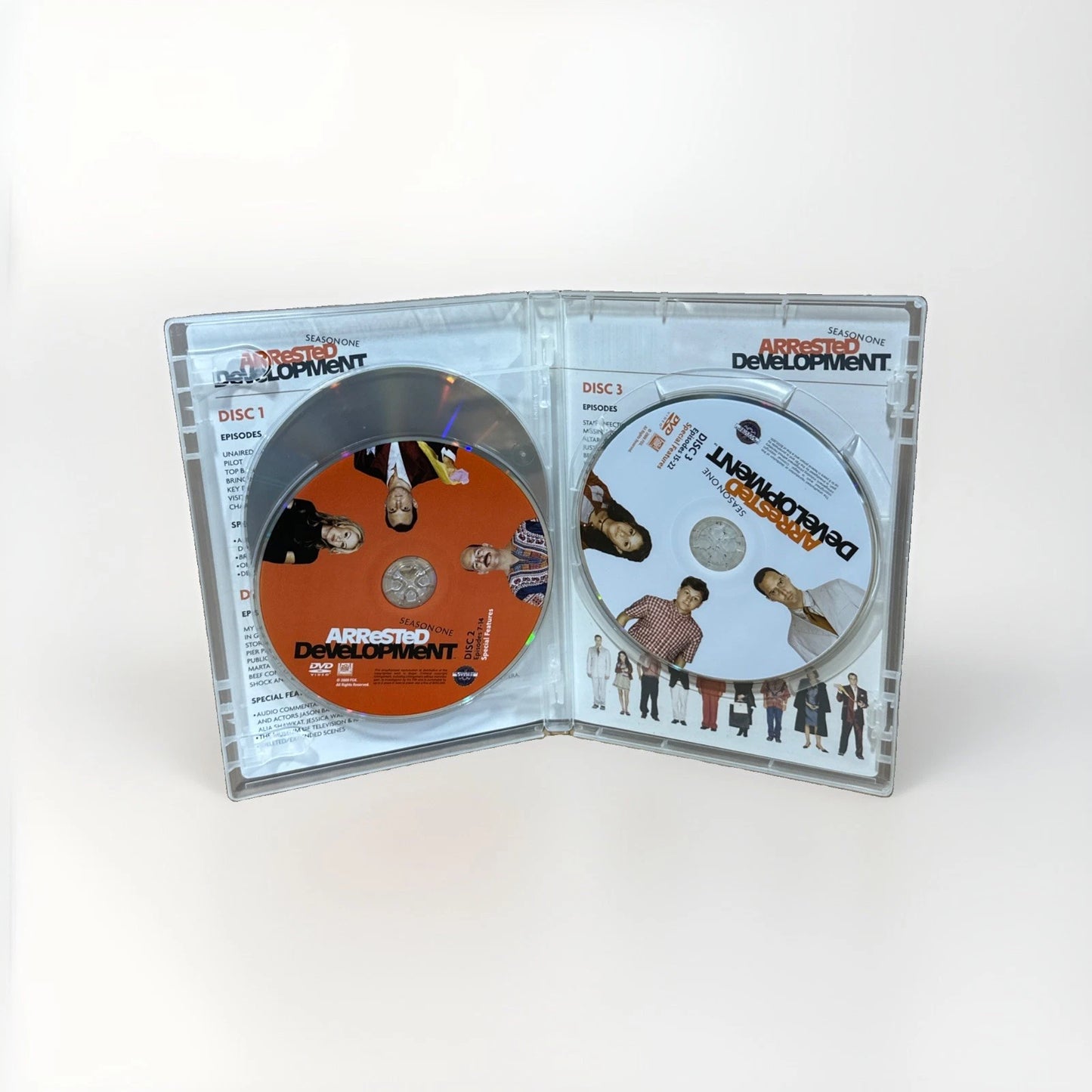 NEW Arrested Development Seasons 1-3 DVD Lot Complete Series Set Seasons 1 2 3