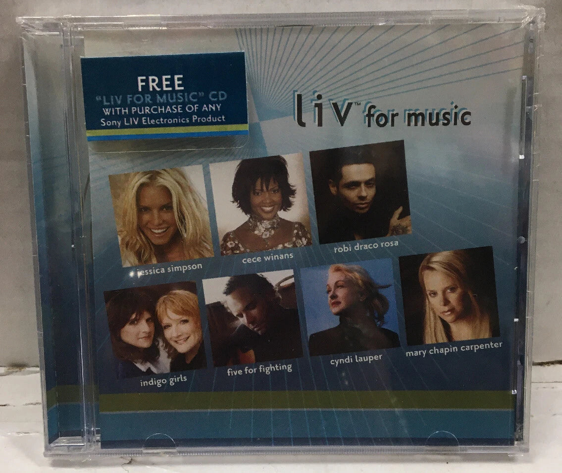 Liv For Music Various Sealed CD