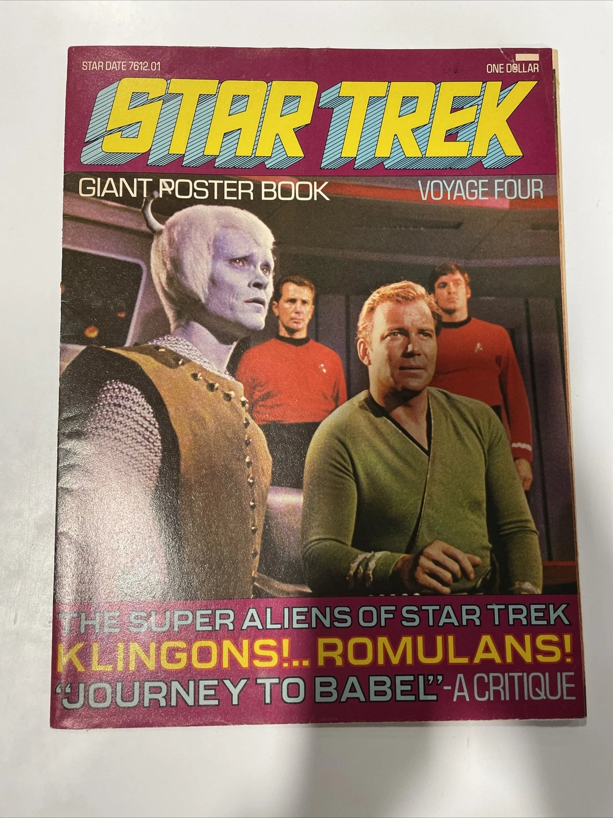 Lot of 1-17 Star Trek Giant Poster Book Magazines Voyage MISSING #6
