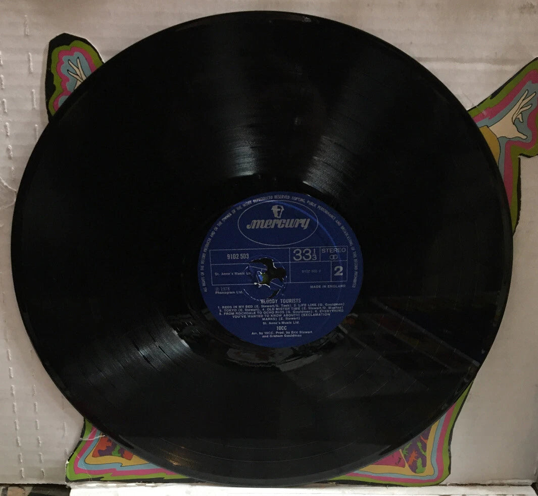 10CC Bloody Tourists UK Import Record 9102503
