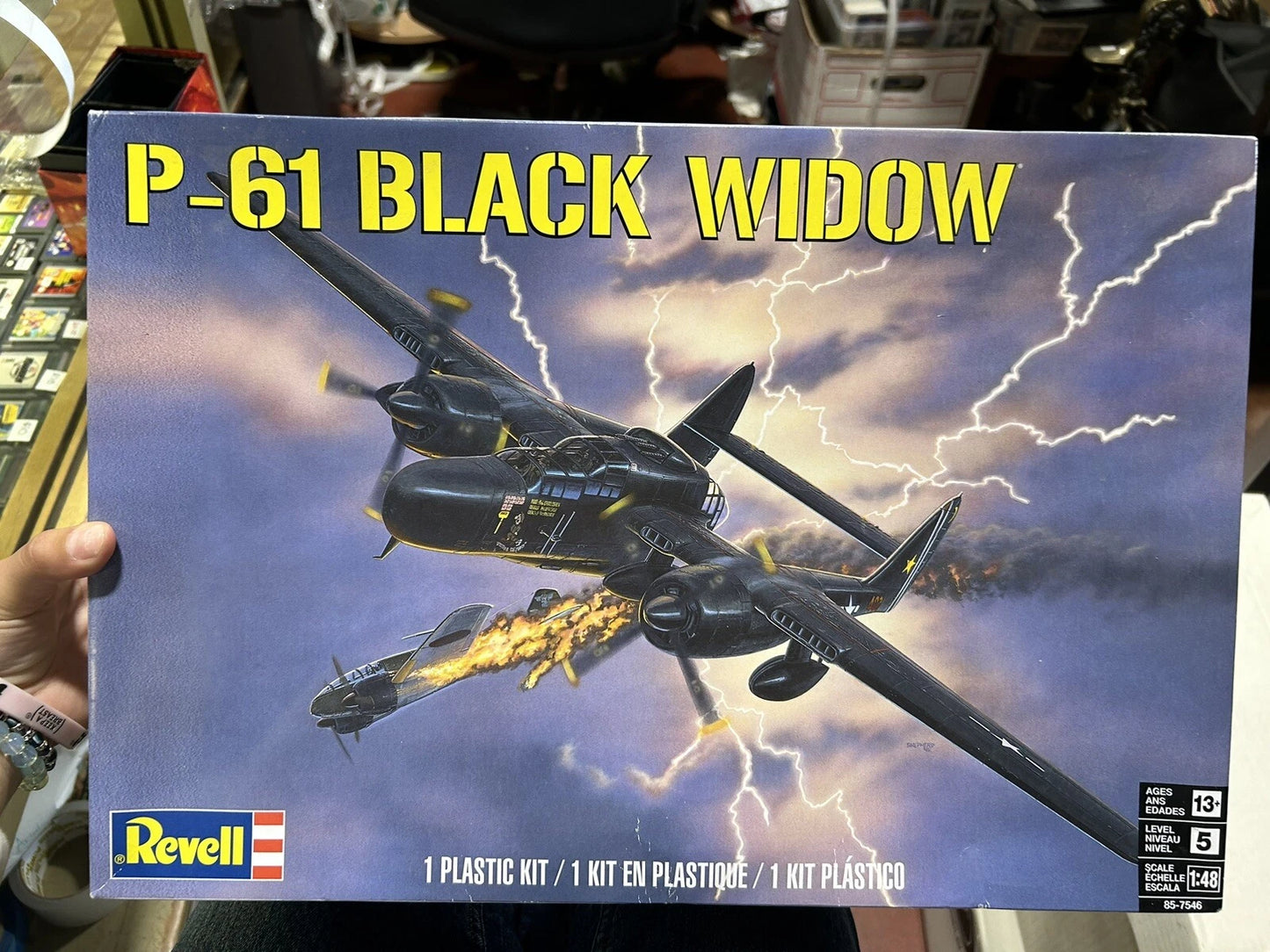 Revell P-61 Black Widow 1/48 Scale Plastic Model Kit from 1998