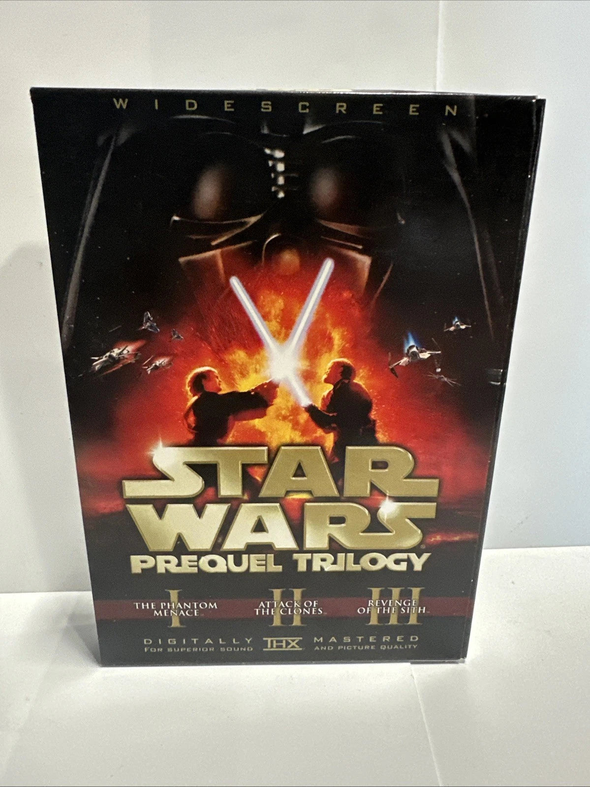 STAR WARS PREQUEL TRILOGY (DVD) NEAR MINT