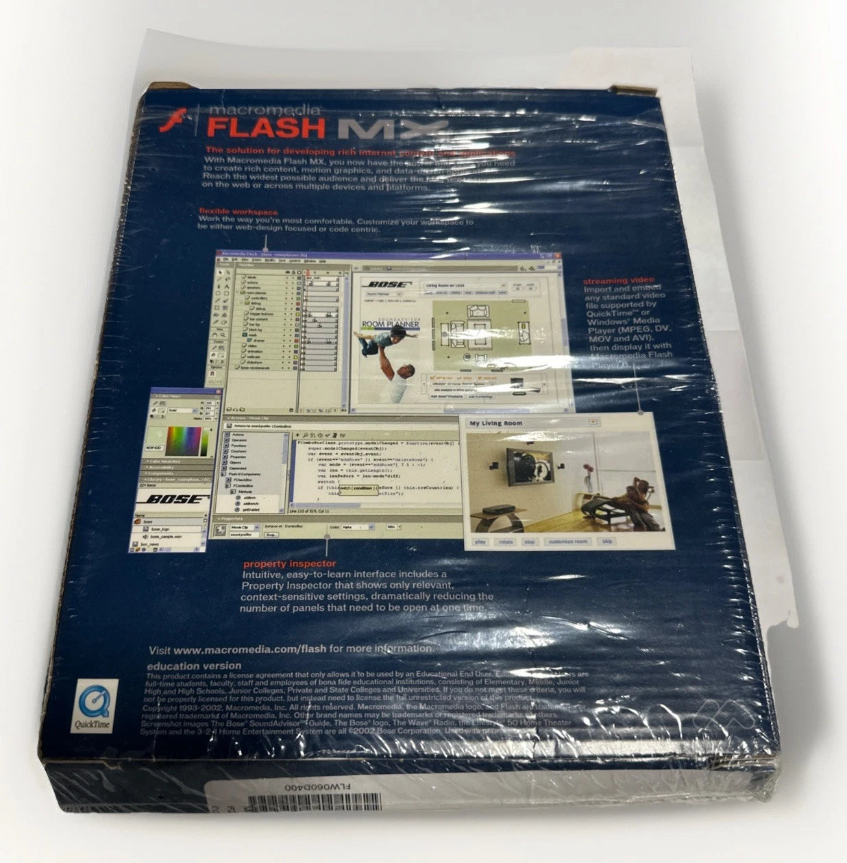 2002 Macromedia Flash MX for Windows