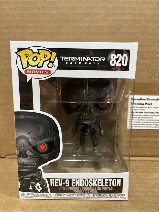 Rev-9 Endoskeleton 820 ~ Terminator: Dark Fate ~ Funko Pop Vinyl ~ May Suit OOB