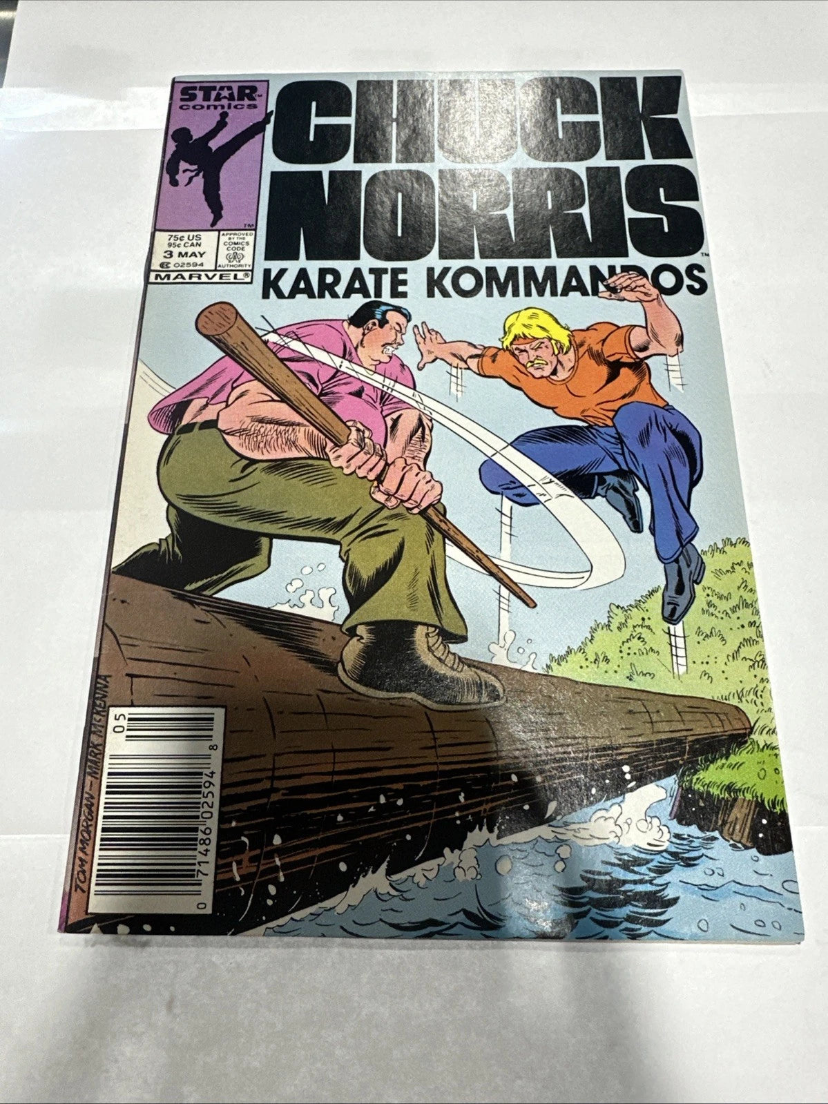 CHUCK NORRIS KARATE KOMMAMDOS #1 2 3 4 Complete Set MARVEL/ STAR COMICS 1-4