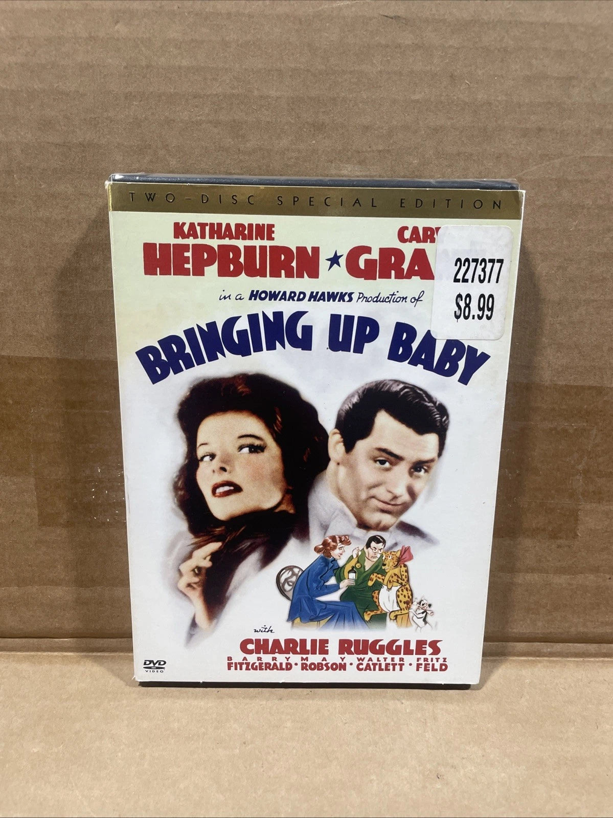 Bringing Up Baby DVD 2005 2-Disc Set Special Edition Katharine Hepburn New
