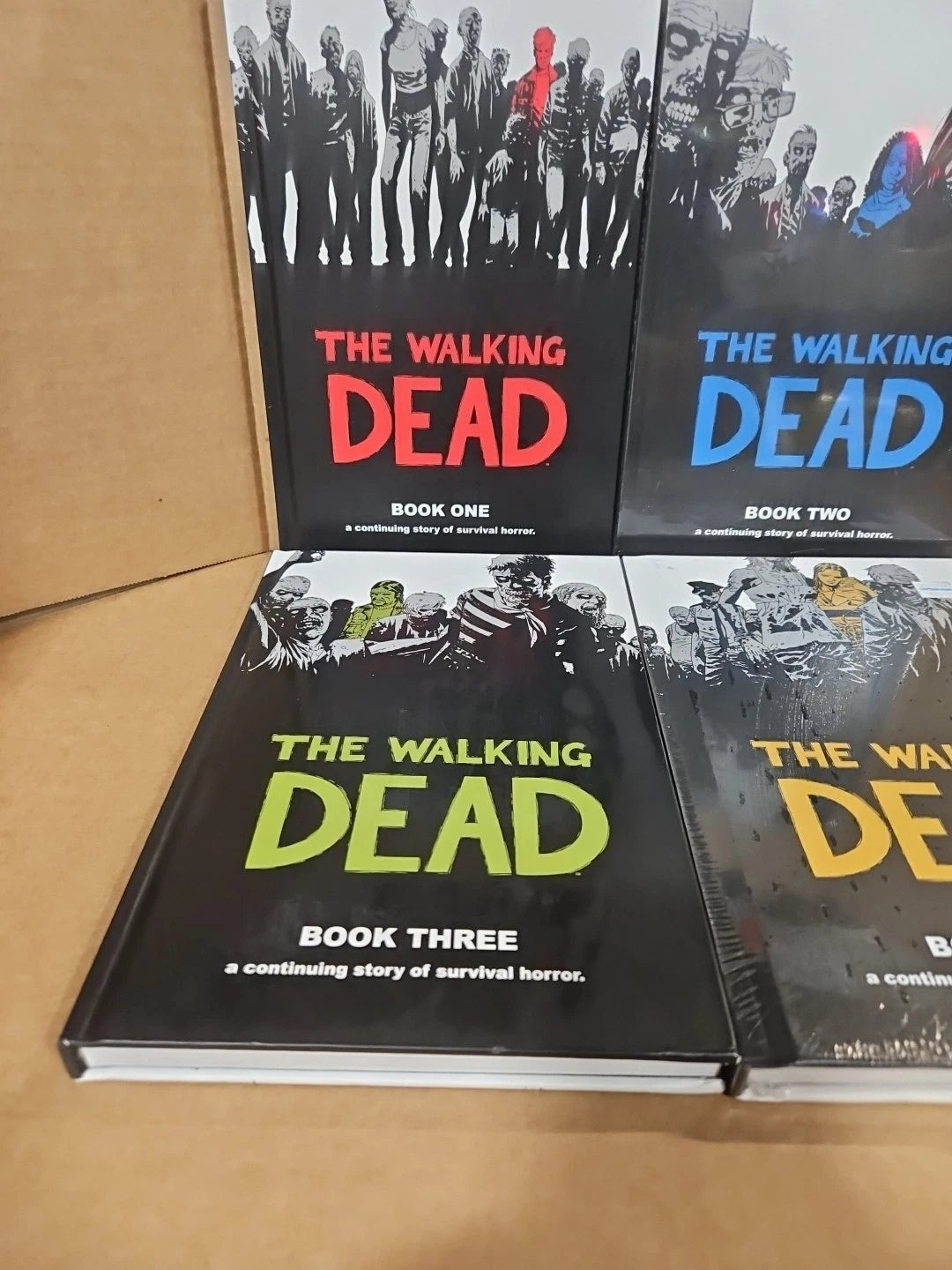The Walking Dead Book 1 -7 by Robert Kirkman (Hardcover, 2013)