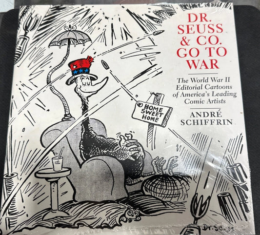 Dr. Seuss & Co. Go To War 2009 NM D/J VF Hardcover Shrink wrapped