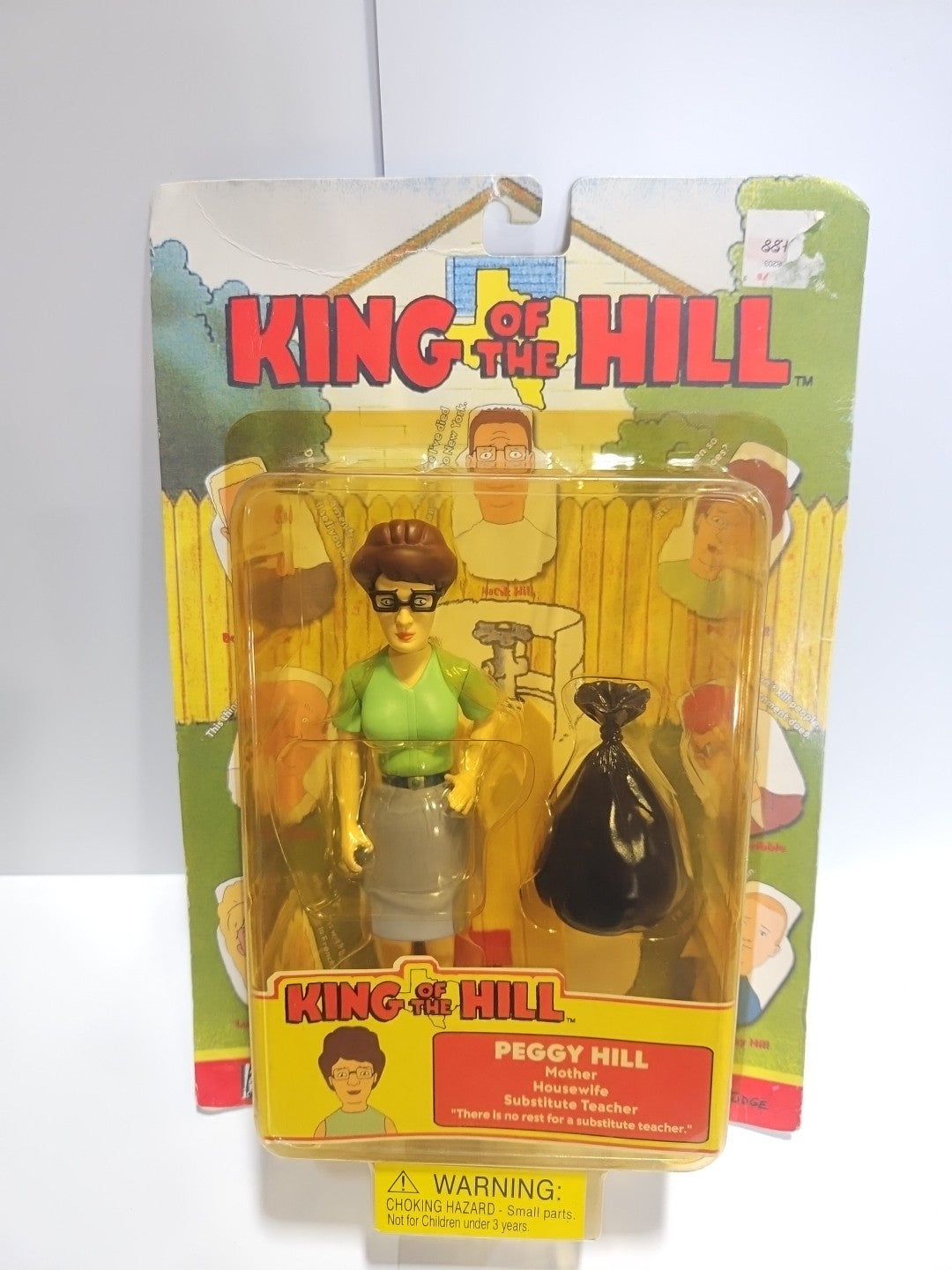 2002 Toycom King Of The Hill PEGGY HILL Action Figure Factory Sealed Pack