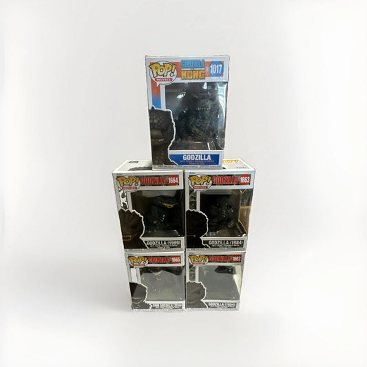 Godzilla vs. Kong Funko Pop! Lot Of 5 1017, 1662, 1663, 1664, 1665