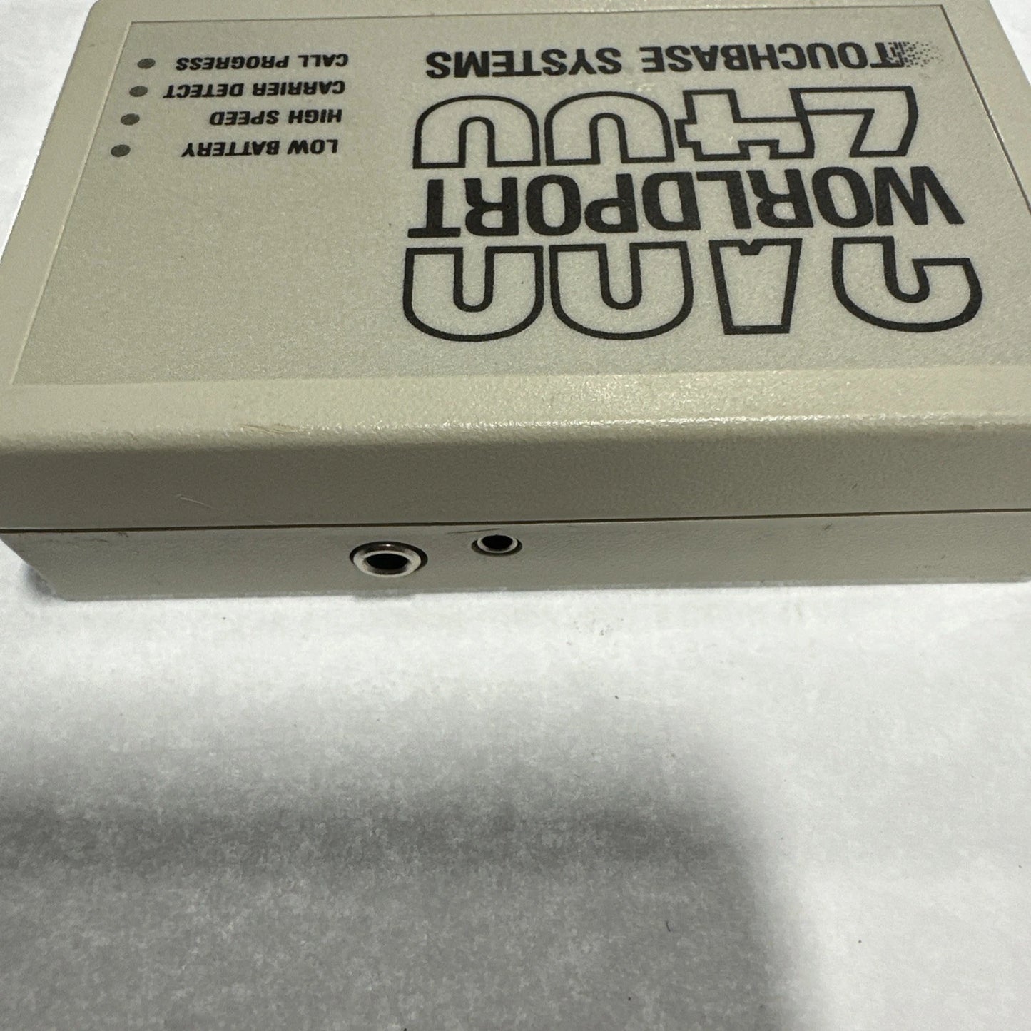 Touchbase Systems 2400 Baud Worlport Portable Modem 01-0200