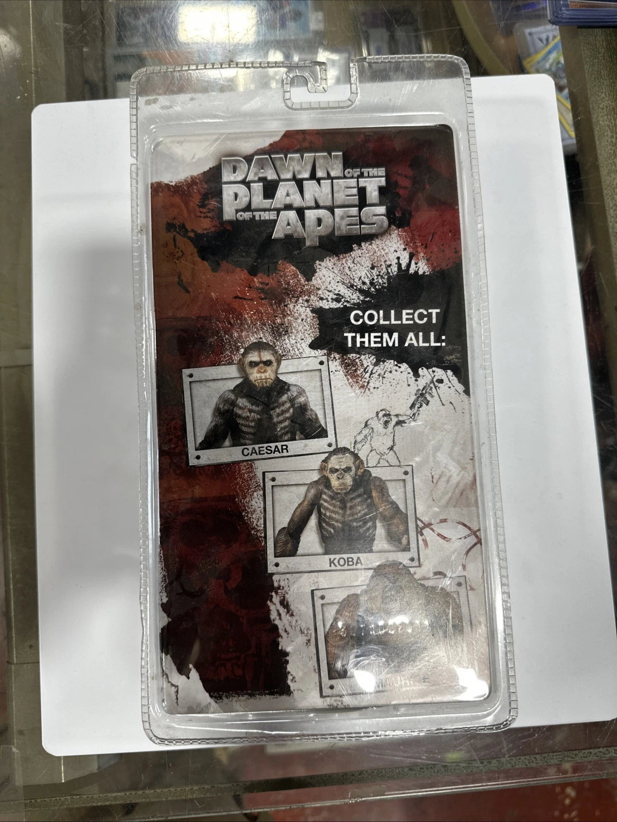 DAWN OF THE PLANET OF THE APES CAESAR ACTION FIGURE NEW IN PACKAGE NIP 2014