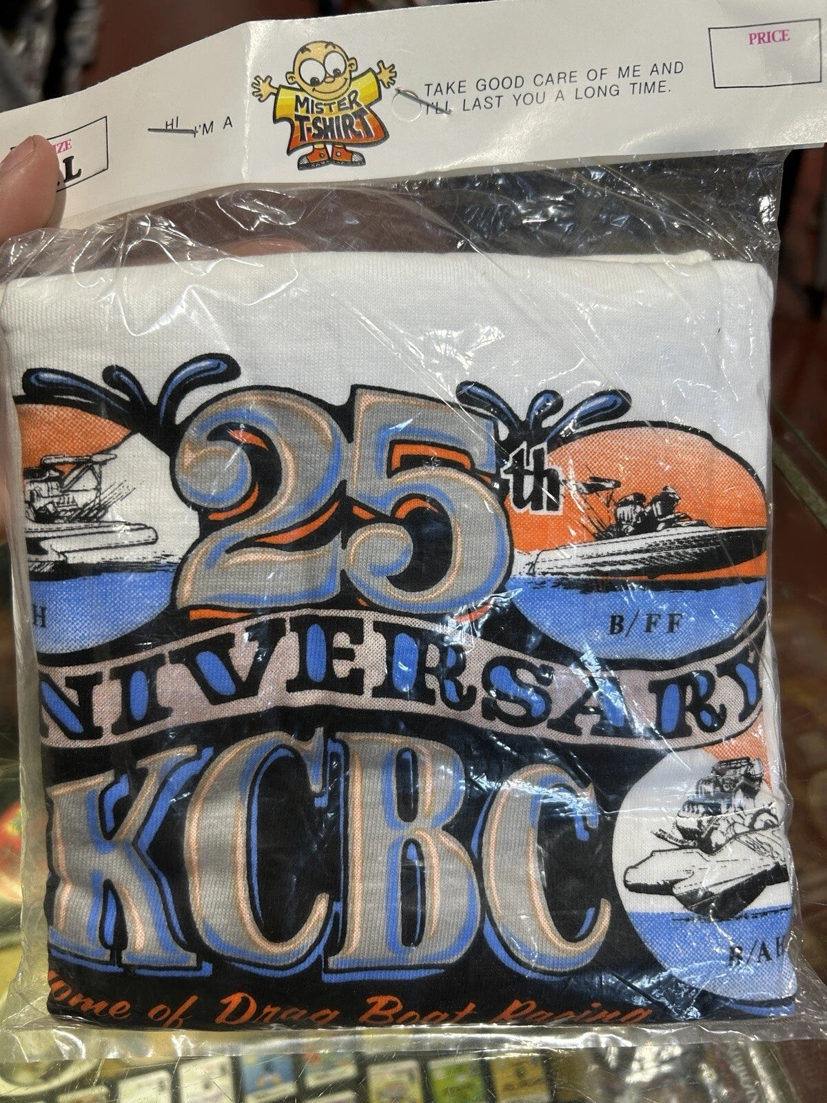 Mister T Shirt Rare New Sealed Made in Pasadena 25th Anniversary KCBC 1970’s