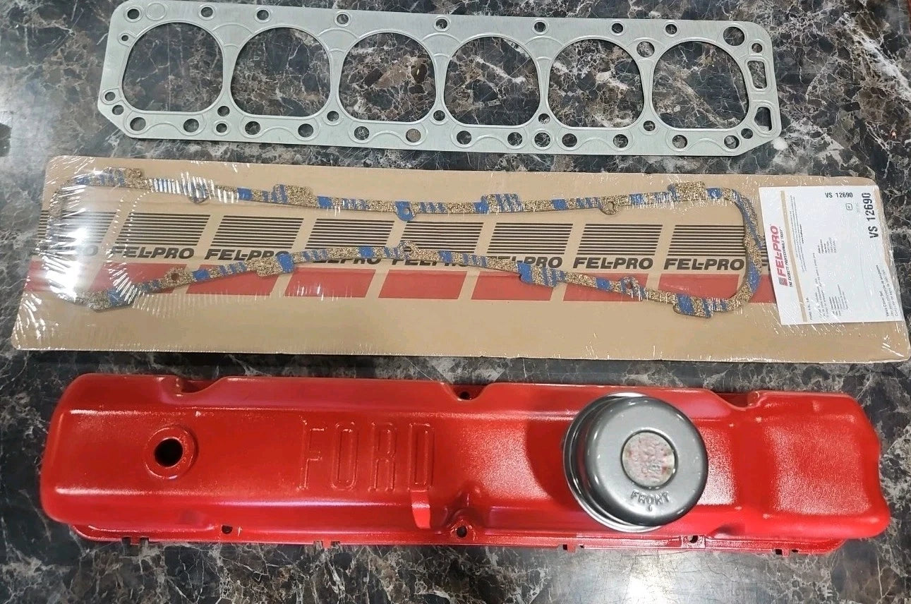 1953-1964 Valve Cover With The Breathers Ford 223 Engine