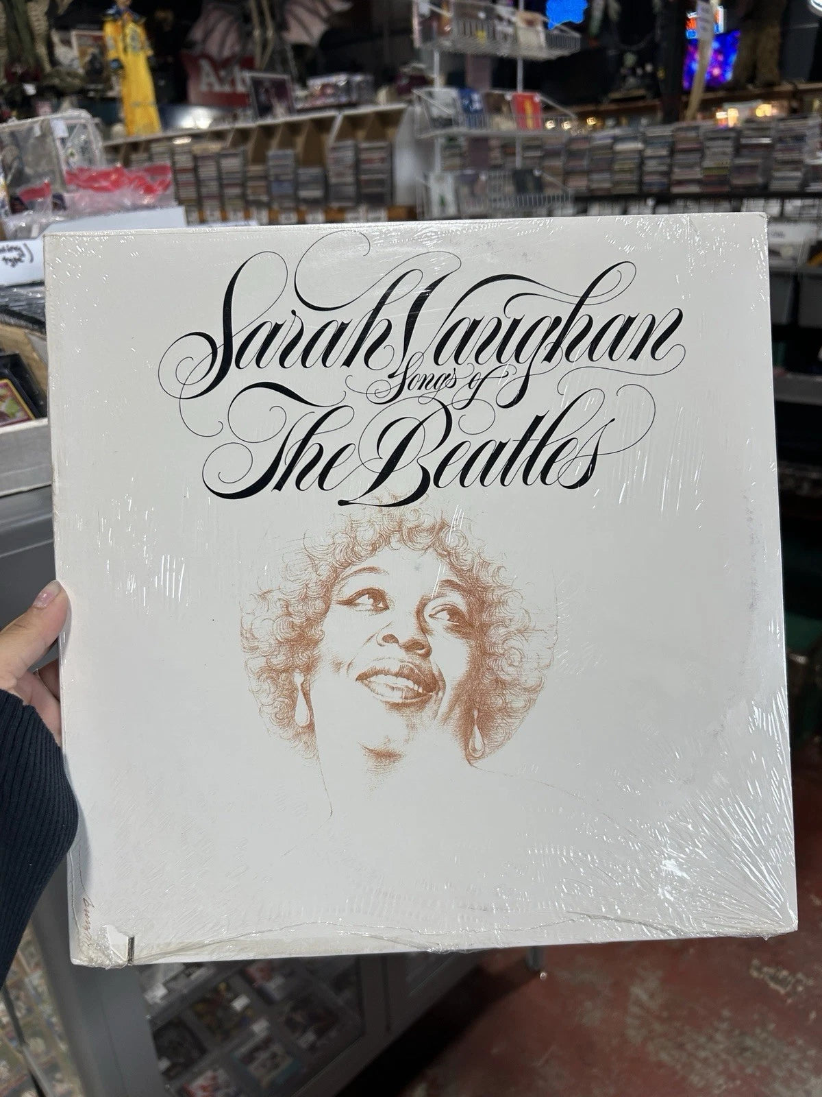 Sarah Vaughan - Songs Of The Beatles (LP) 1981 Atlantic SD 16037 New Sealed